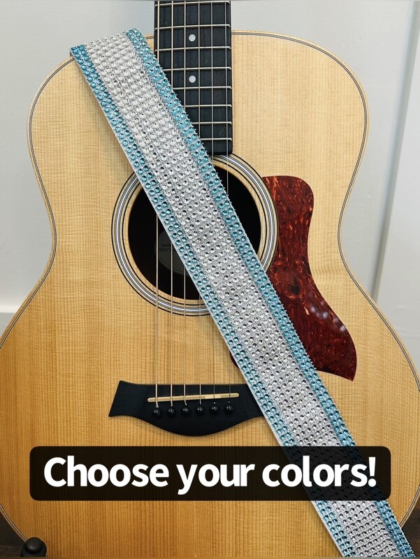 Trimmed Guitar Strap