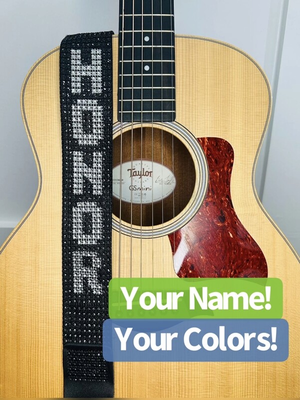 Personalized Rhinestone Strap