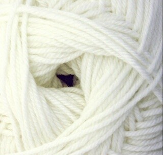 Broadway Baby Supremo 4ply, Colour: White 01