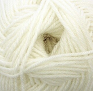 Broadway Purely Baby 4ply, Colour: White 01