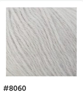 Chaska Alpaca Air  (Brushed) 12ply, Colour: Misty Grey 8060