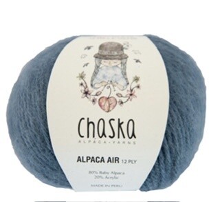 Chaska Alpaca Air  (Brushed) 12ply