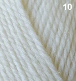 Aran Knit 10ply, Colour: Cream 10