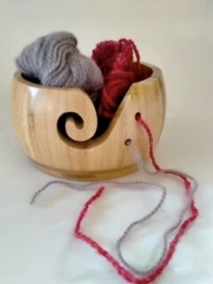 Knitting Bowl, Style: Bamboo