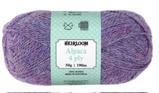 Heirloom Alpaca 4ply