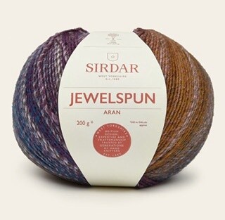 Sirdar Jewelspun 10ply, Colour: Northern Lights 839