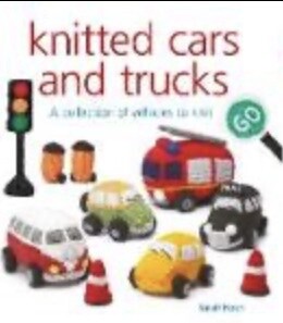 Knitted cars and trucks