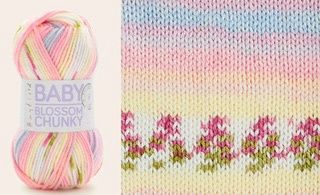 Hayfield Baby Blossom chunky, Colour: Buttercup 0353