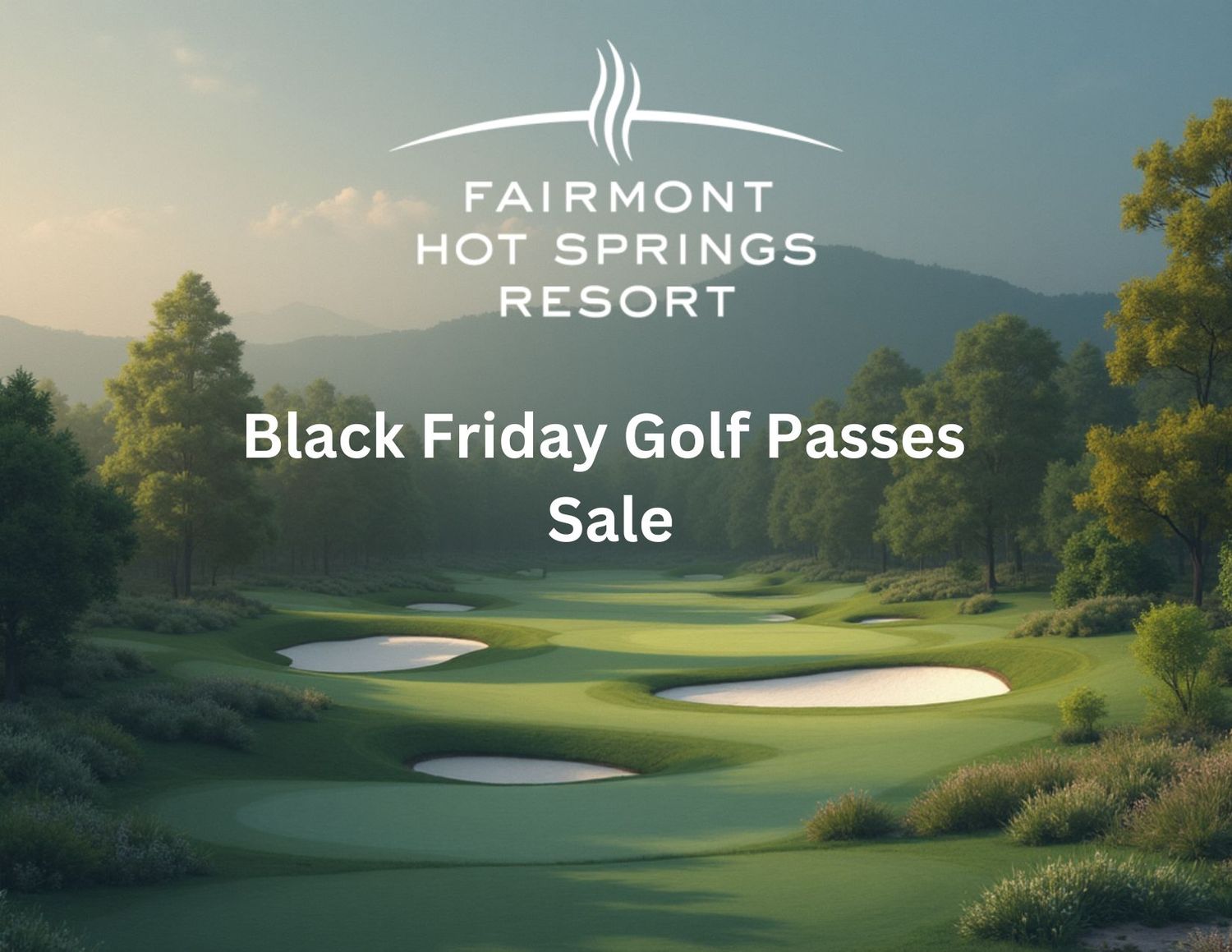 Black Friday Golf Passes Sale (For 2026 Golf Season)
