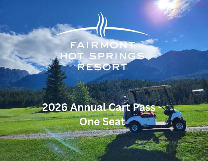 2026 Annual Cart Pass - One Seat