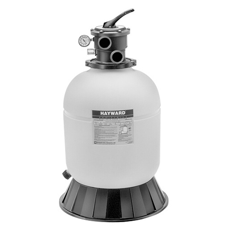 Hayward 18" Sand Filter w/1.5" Top Mount Multiport Valve