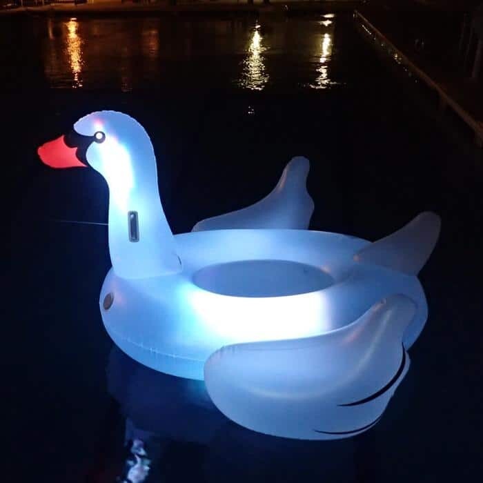 Giant LED Light Up Swan