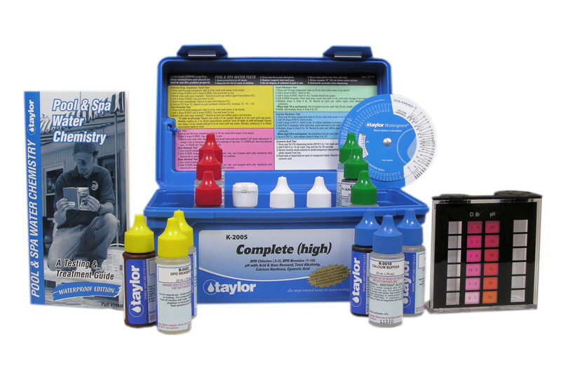 Taylor Complete High Range Liquid DPD Test Kit