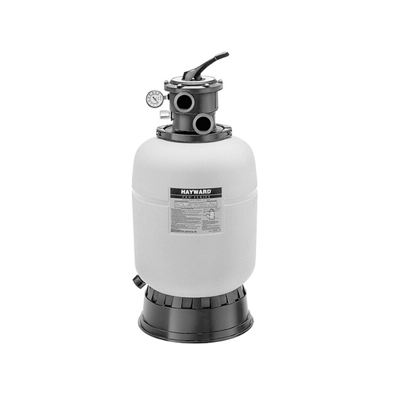 Hayward 16" Sand Filter w/1.5" Top Mount Multiport Valve