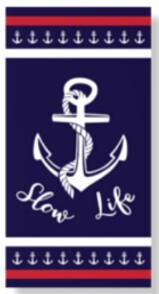 Anchor Beach Towel
