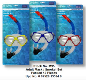 Adult Mask and Snorkle