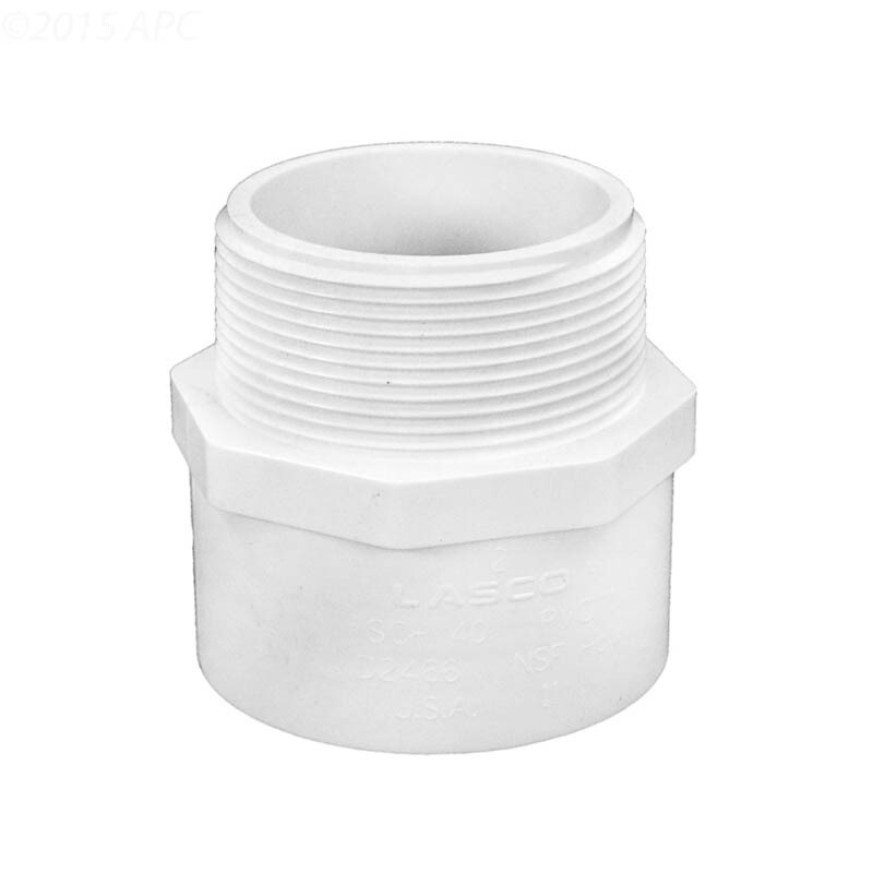 Male Adapter PVC 2"