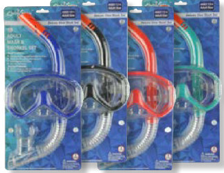 Deluxe Mask and Snorkel