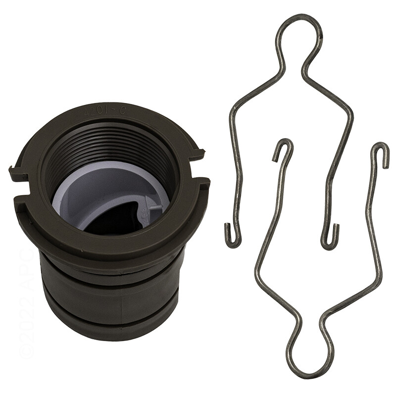 Hayward Perflex Inlet Fitting w/Check Valve