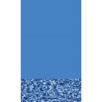 15' x 48/52" Swirl Bottom Overlap Liner