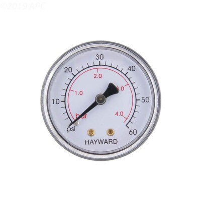 HAYWARD Backmount Pressure Gauge