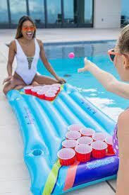Floating Inflatable Pool Party Pong