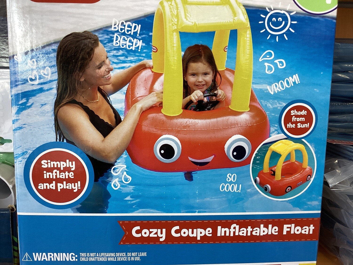 PoolCandy Little Tikes Cozy Coupe Inflatable Raft - Store - Clearwater ...