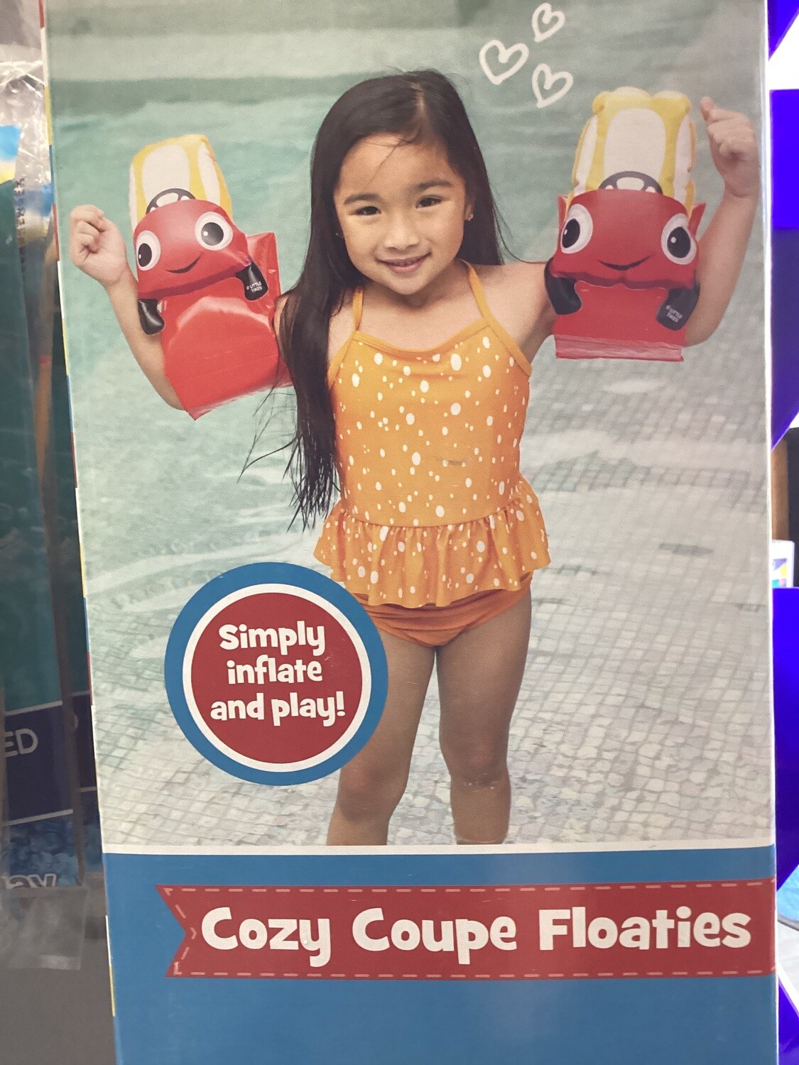 Little Tikes 3D Inflatable Arm Floaties -  Cozy Coupe