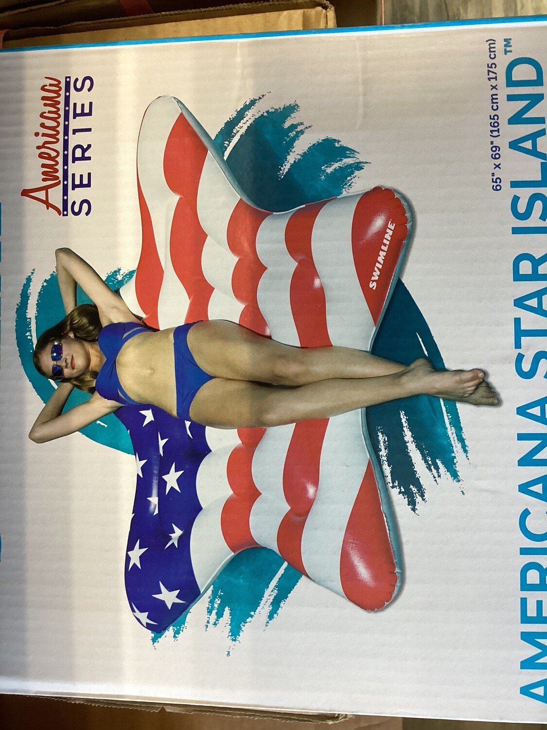 Americana Star Island Float
