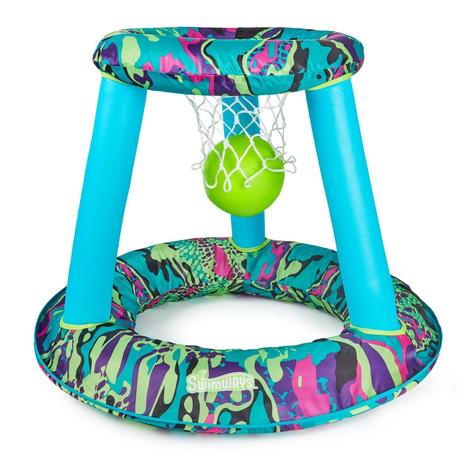 Hydro Spring Hoops Basketball (Camo Blue)