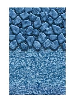 12' x 24' x 52" Boulder Swirl Unibead Liner