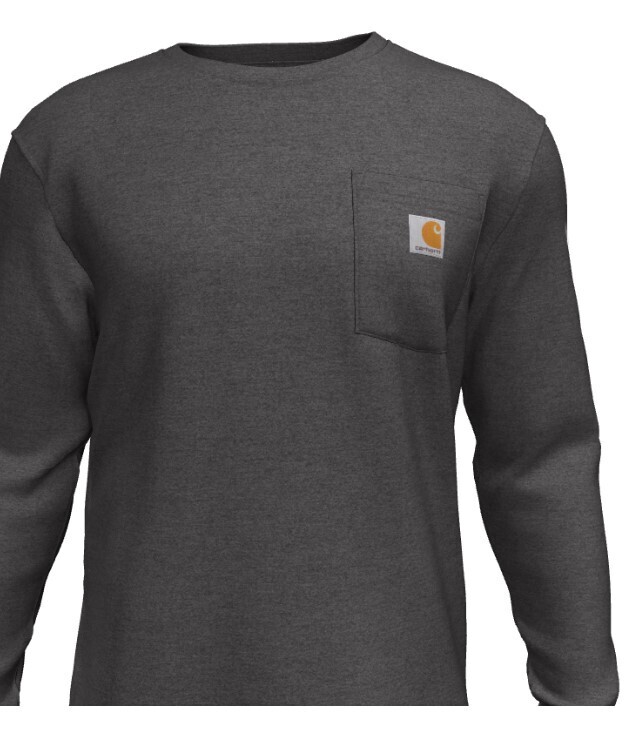 Carhartt Loose Fit Heavyweight Long Sleeve Pocket T-Shirt