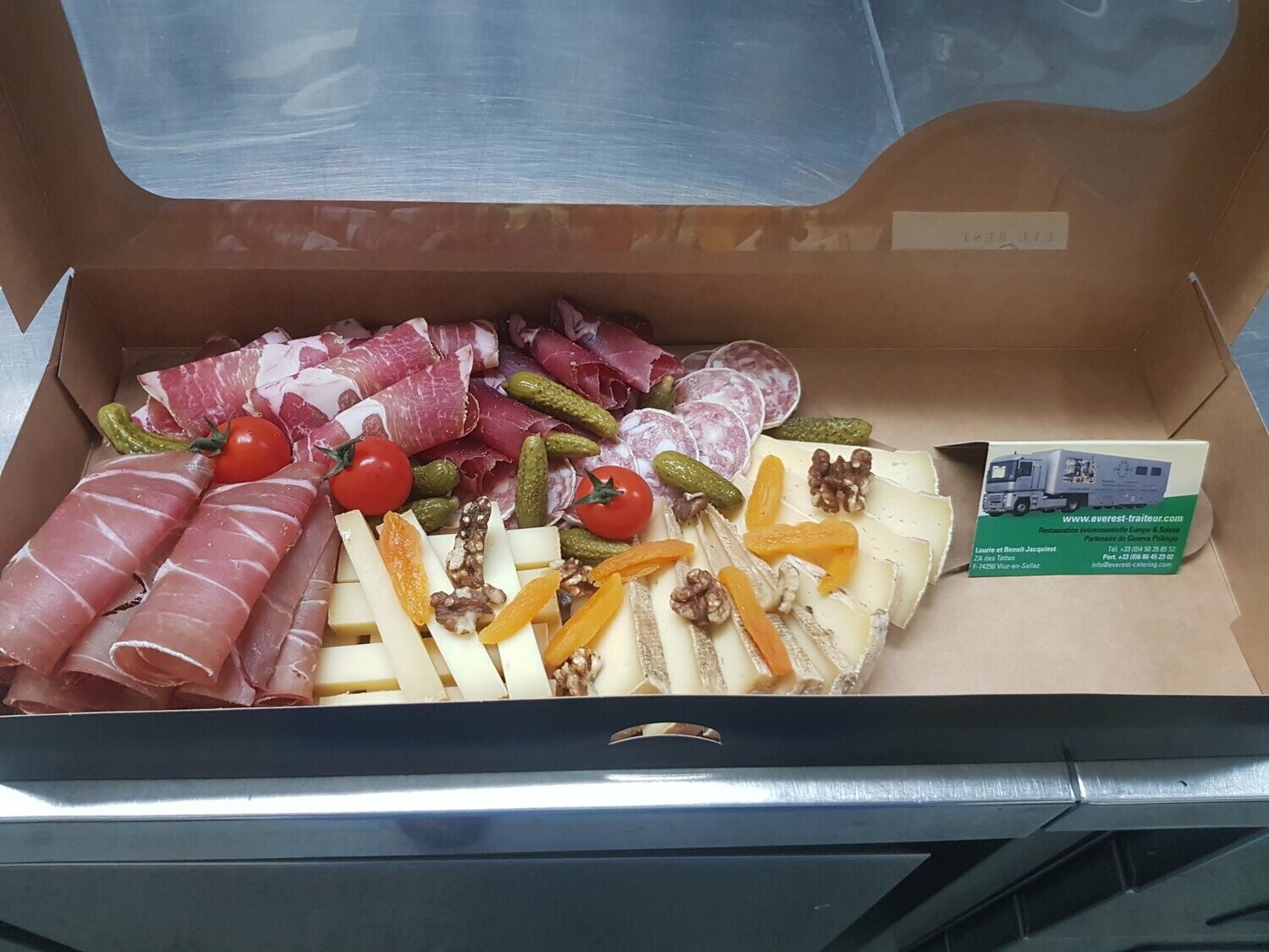 Planche charcuterie fromage (6 personnes)