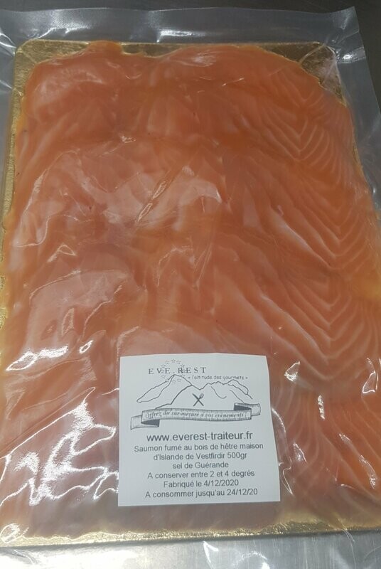 Saumon fumé maison (400g)