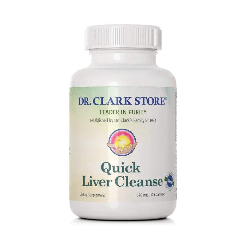 Quick Liver Health Protocol, 520 mg 125 capsules