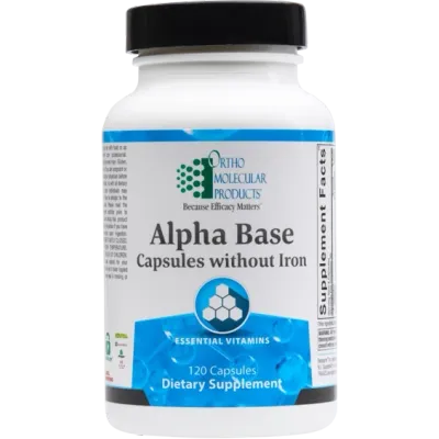 Alpha Base Capsules without Iron