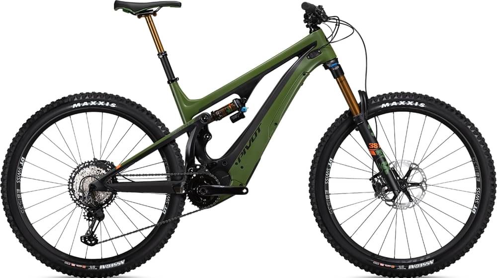 Pivot 2022 Shuttle Medium Green Team XTR with 29" Alloy Wheels