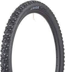 45NRTH Kahva Tire - 29 x 2.25 Tubeless Folding Black 60tpi 252 Concave Carbide Studs