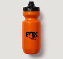 Fox Logo Water Bottle-Orange-OS