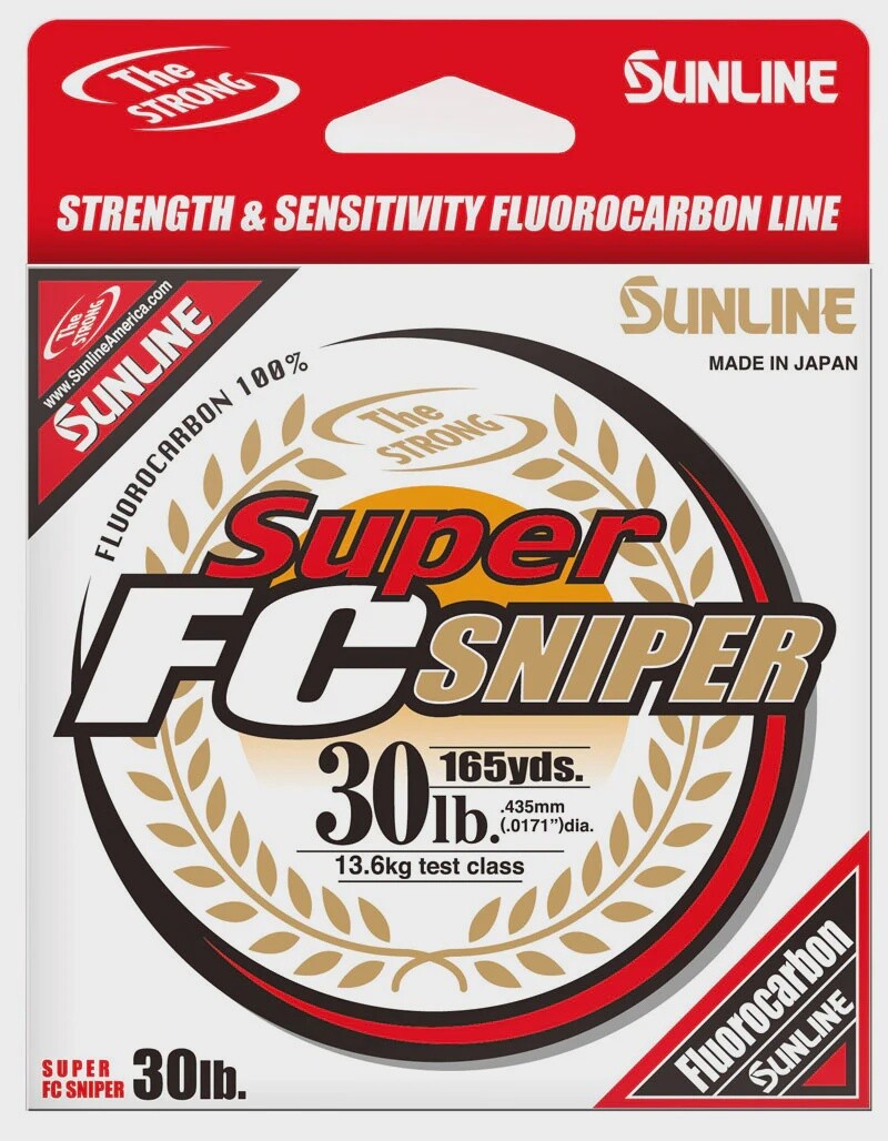 Sunline Super FC Sniper Fluorocarbon, Size: 200YD 4LB