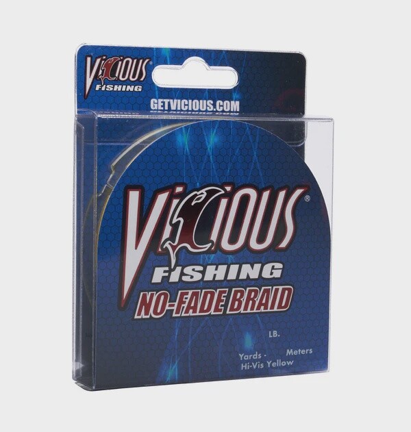 Vicious No-Fade Braid - 150 Yards