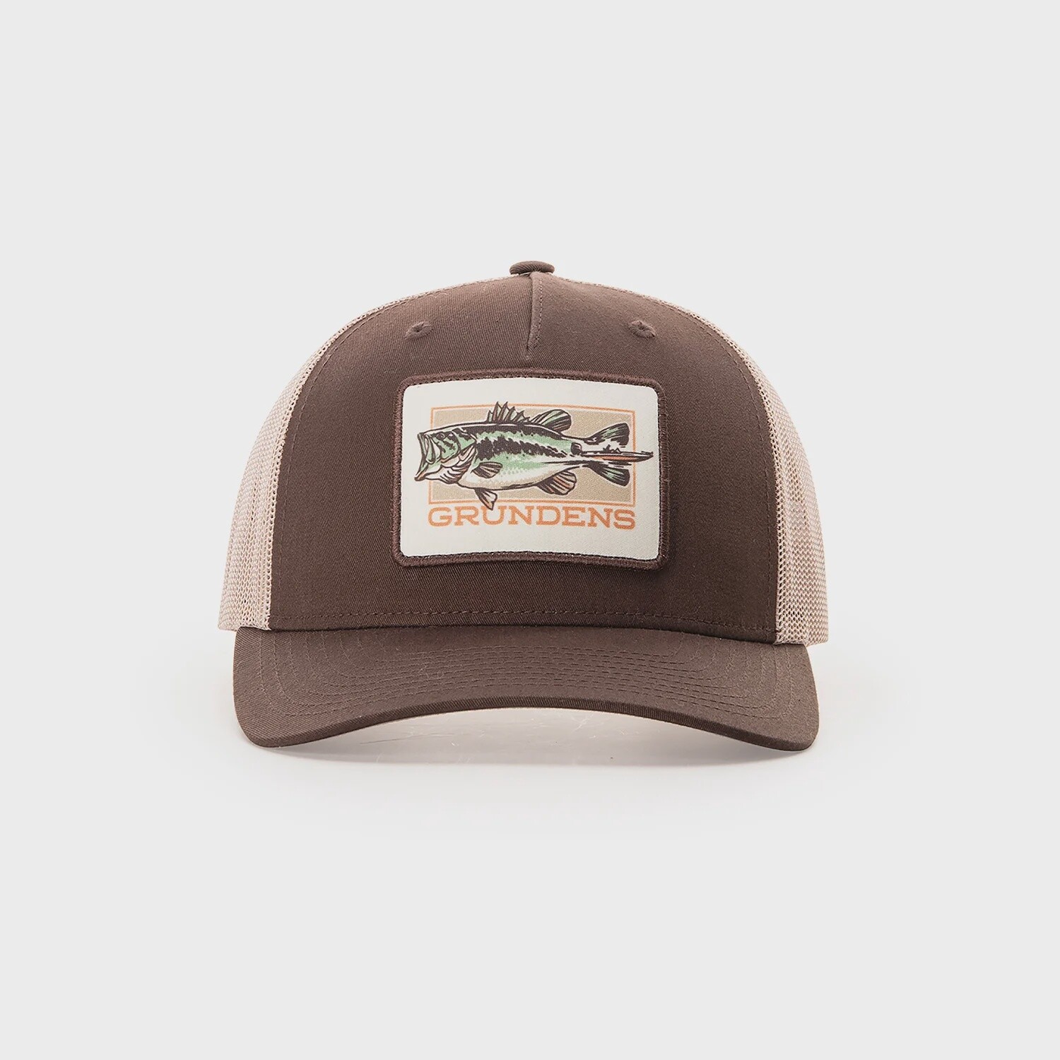 Grundens Off to the Races Trucker, Colour: Brown/Khaki