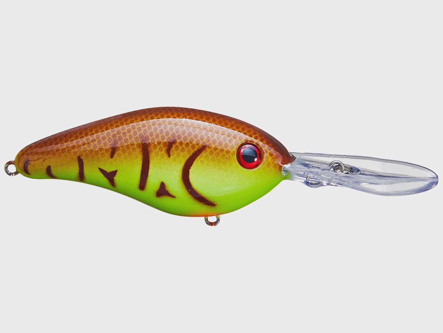 Strike King Pro Model 6XD Crankbait, Colour: Chartreuse Belly Craw