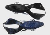 Jenko Fishing The Bird, Colour: Black Blue Fleck, Size: 3.7&quot;