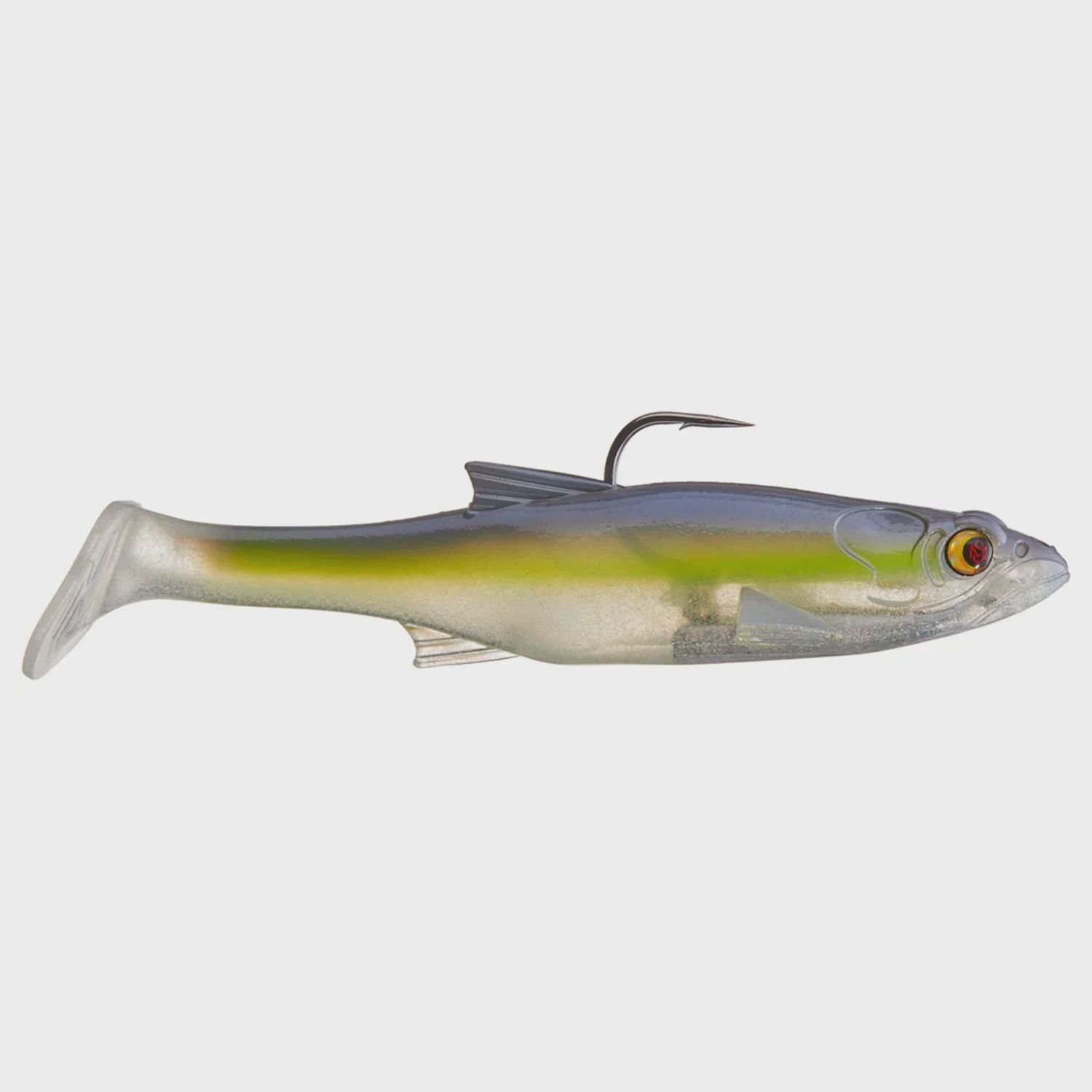 Bass Mafia 6&quot; Loaded Daingerous Swimbait, Size: Loaded 6” Shallow, Colour: Blueback Herring