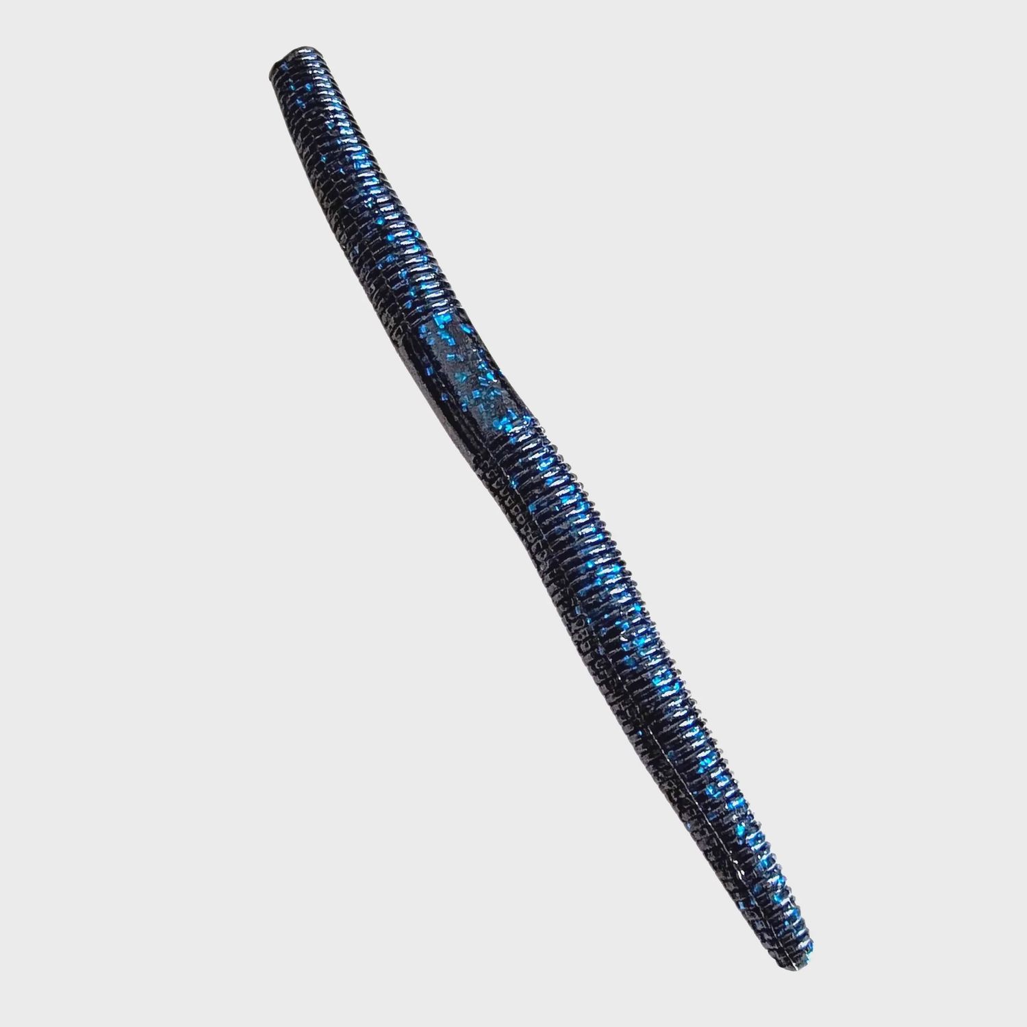 Chompers Salty Sinker, Colour: Back Blue Flake, Size: 5&quot;