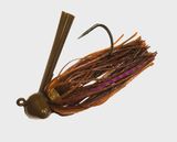 Chompers Skirted Football Jig, Colour: PB&amp;J, Size: 1/4oz