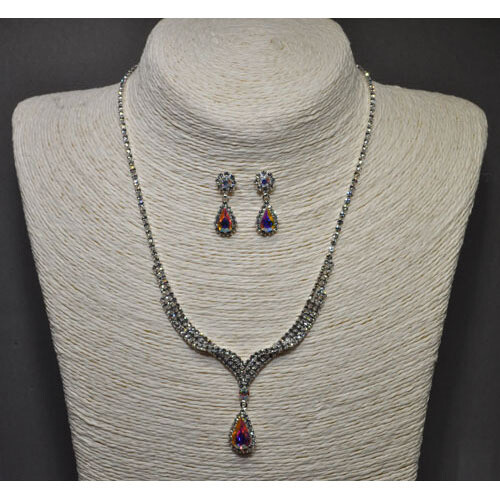 EN19567S3S1 AB/SIL TRDRP DNGLE NECK SET