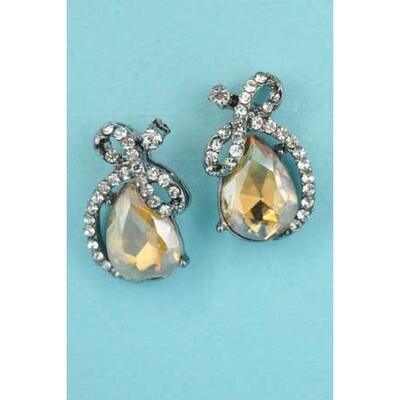 SI1616E4H1 LC/CLR H LACE/PEAR ST 1&quot; P E
