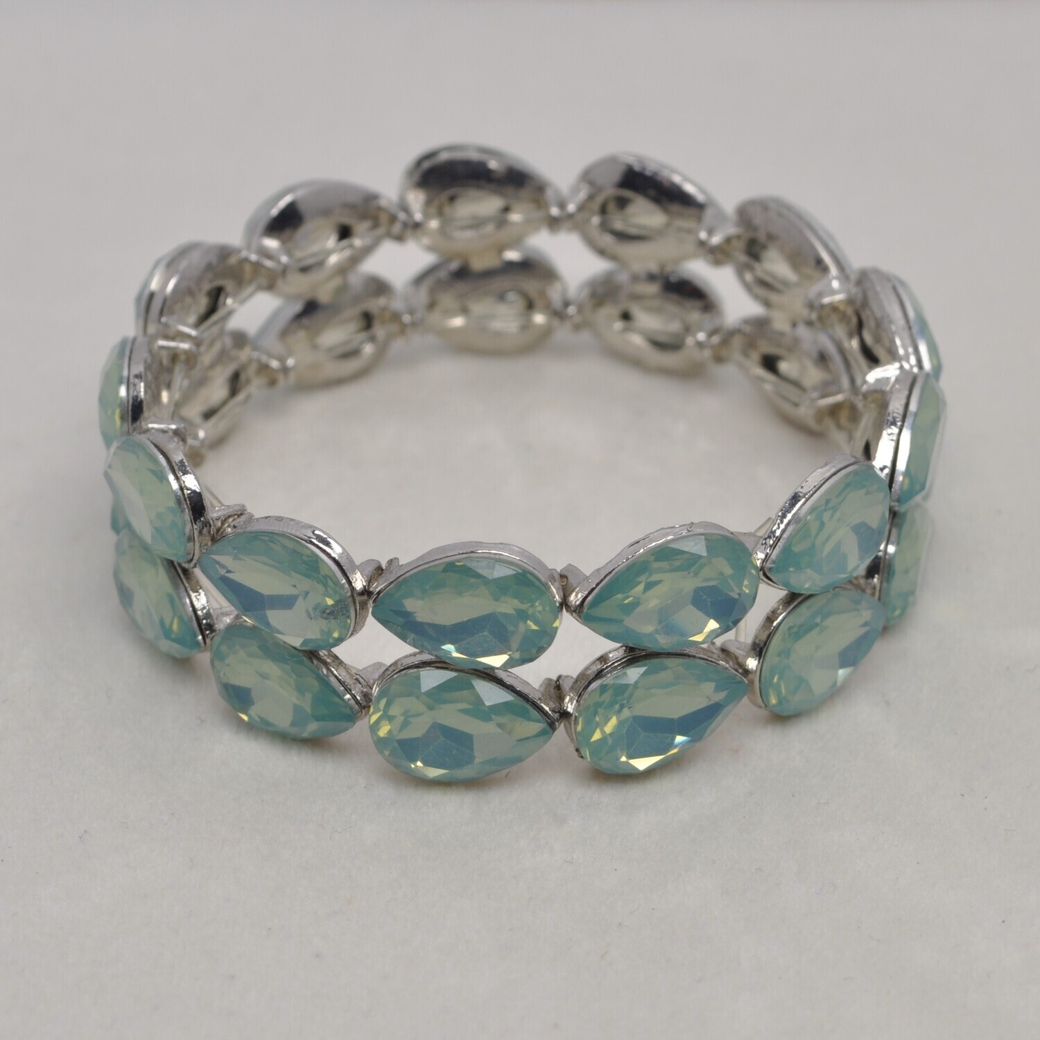 SX8341B30S MINT OPAL/S 2 LINE PEAR CUT BR